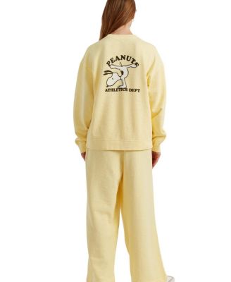  Women s Cotton Peanuts Athletics Sweatshirt