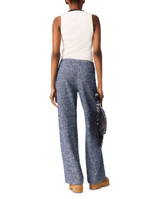 Marled Tweed Pants