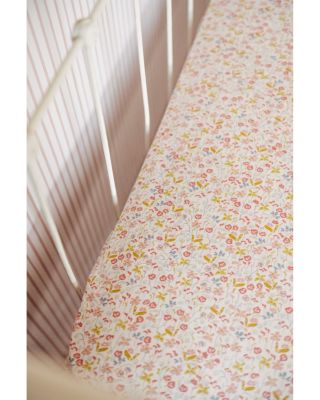 Unisex Printed Crib Sheet