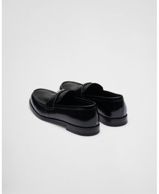  Men's Brushed Leather Loafers