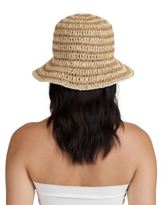 Patterned Crochet Bucket Hat