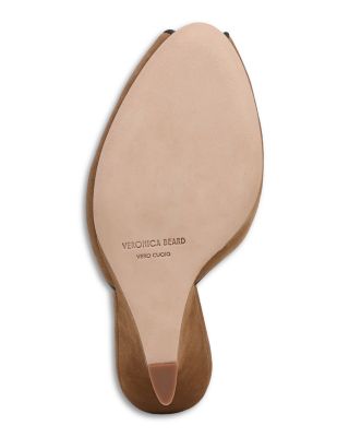 Women's Mirabel Peep Toe Suede Wedge Heel Sandals