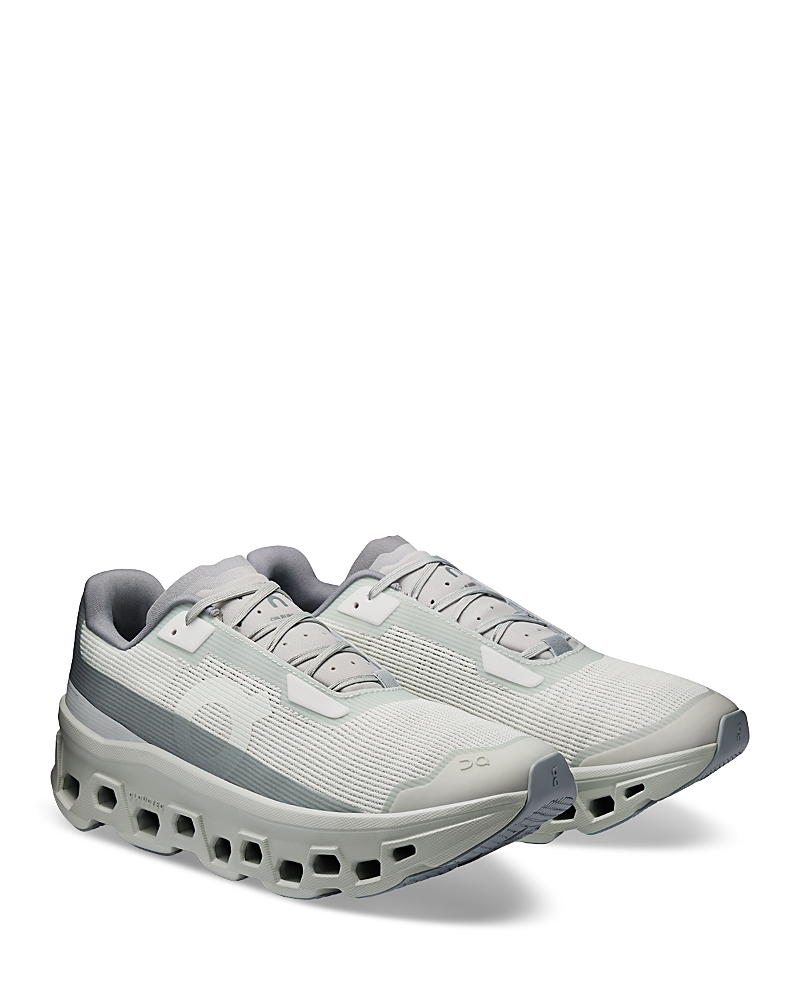 On Women's Cloudmonster Void Sneakers in Iceberg