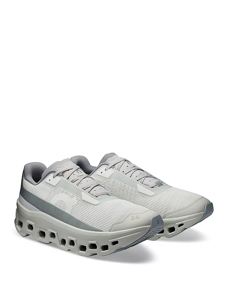 On Women's Cloudmonster Void Sneakers in Iceberg
