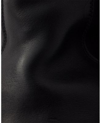  Men's Leather Zipper Boots