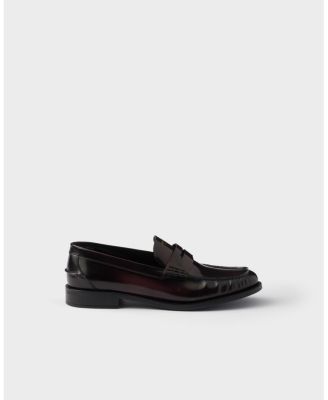  Women's Brushed Leather Loafers
