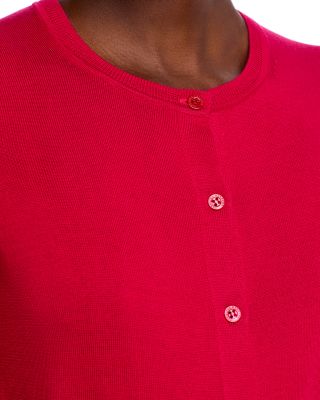 Long Sleeve Crewneck Cardigan