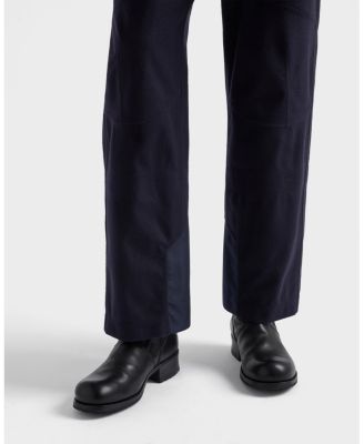  Men's Leather Mid-Calf Boots