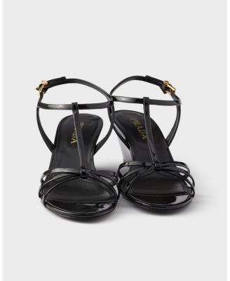  Women's Patent Leather Wedge Sandals