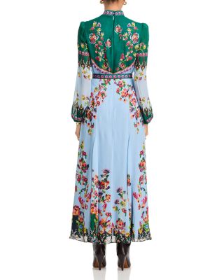 Jacqui-B Belted Midi Dress