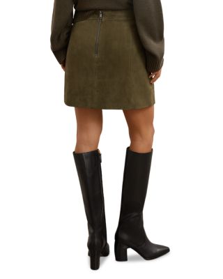 Tate Suede Skirt