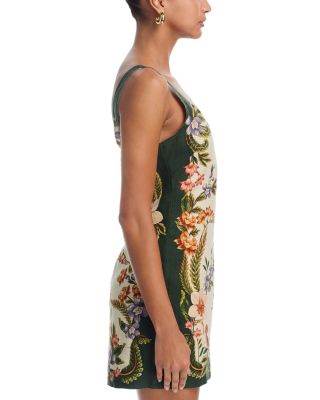 Nature Sand Linen Mini Dress