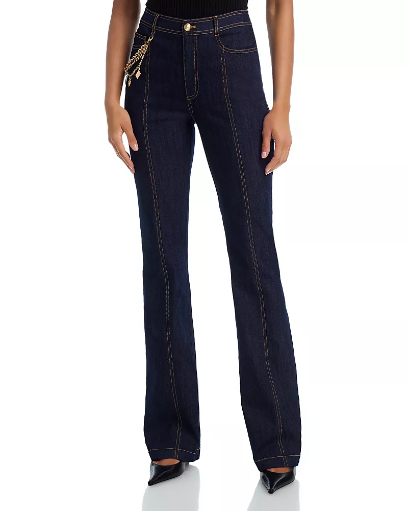 Cinq a Sept Love Token Shailene High Rise Bootcut Jeans in Indigo