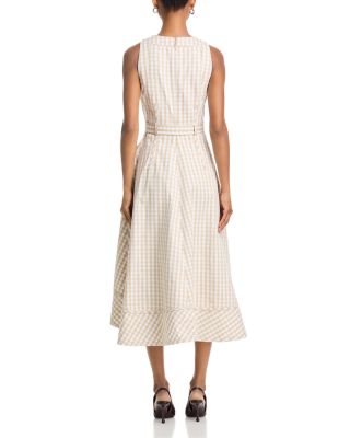 Mini Gingham Denim Zelda Dress