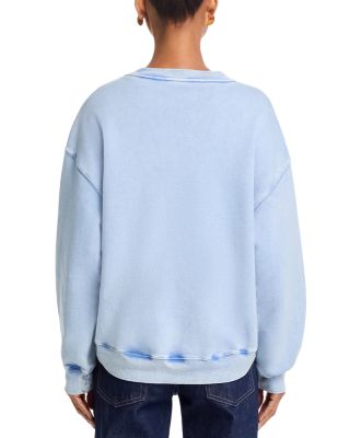 Beach Club Tumble Washed Brandy Pullover Sweatshirt