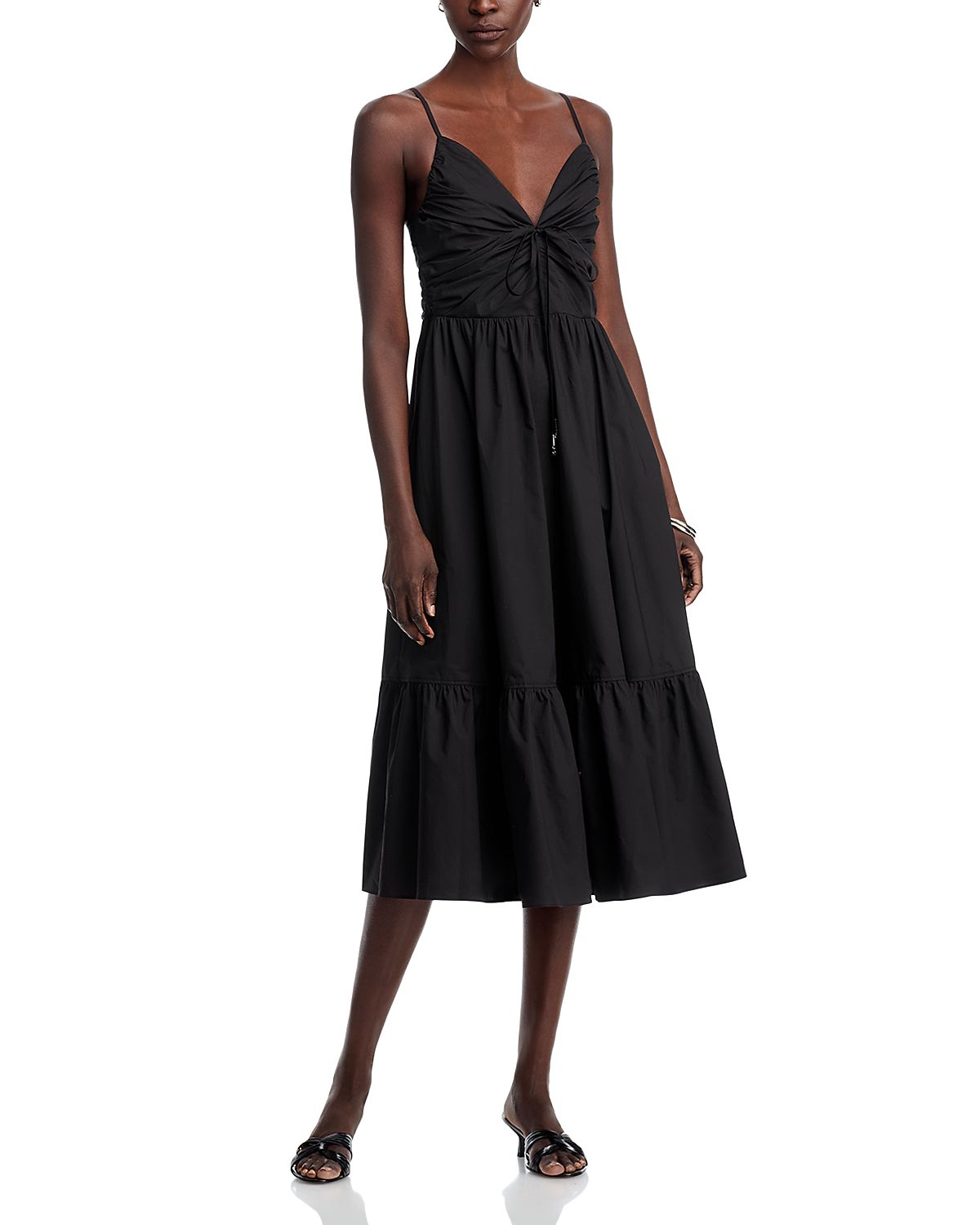 Michael Kors Poplin Midi Dress