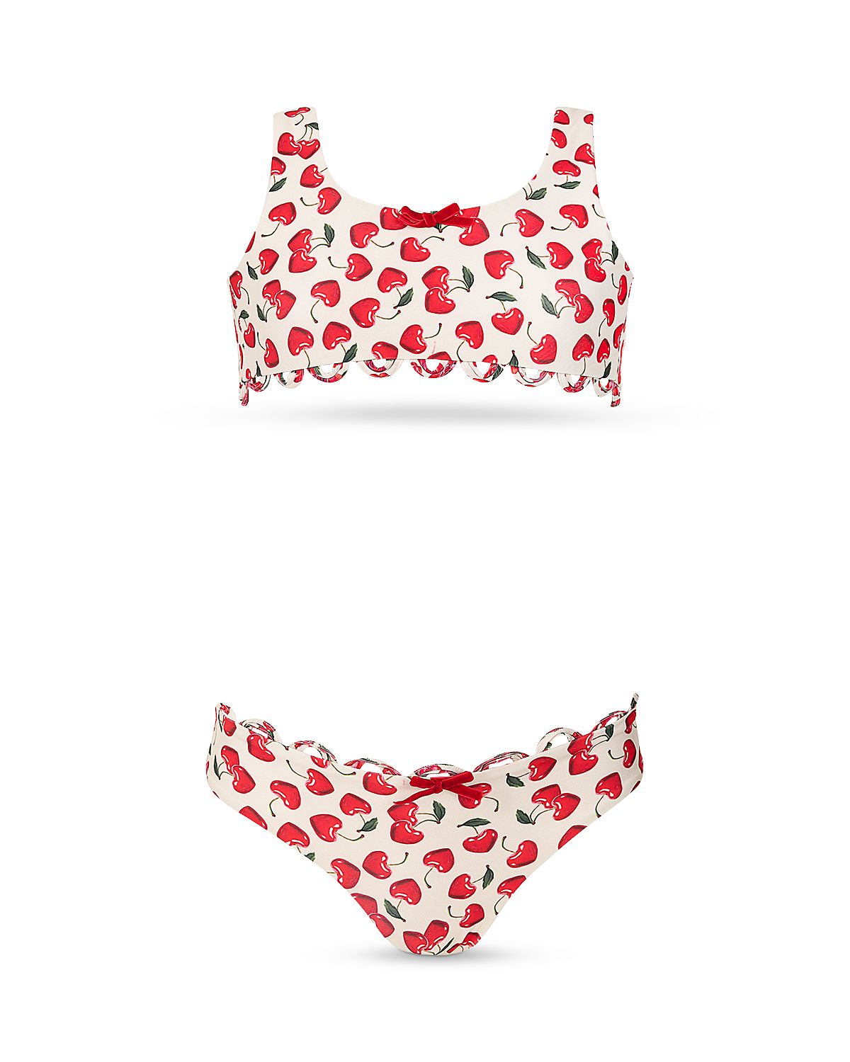 Agua Bendita Girls' Dolce Cherish Two Piece Swimsuit - Little Kid, Big Kid