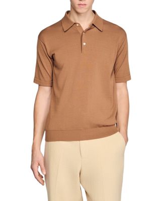 Cotton and Silk Polo Shirt