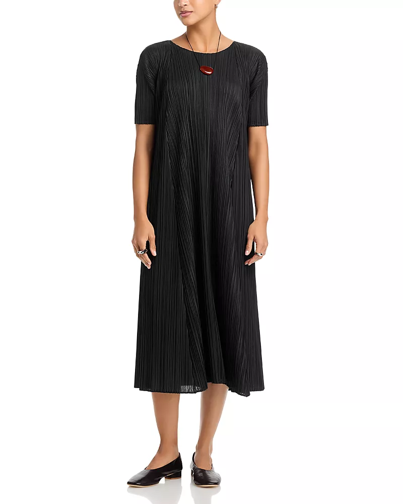 Pleats Please Issey Miyake Mellow Midi Dress