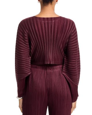 Rib Pleats January Cardigan