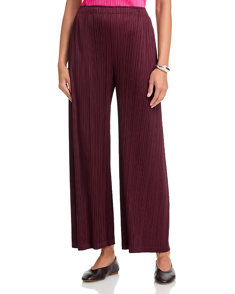 Pleats Please Issey Miyake Monthly Colors January Pull On Pants