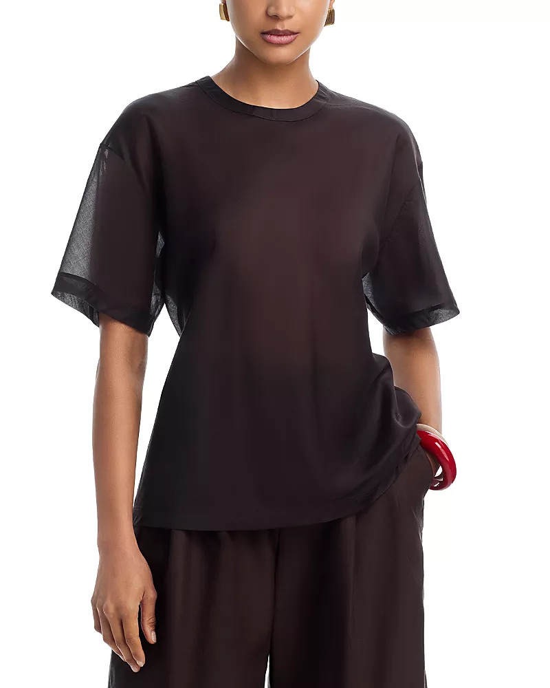 Helmut Lang Sheer Airy Tee