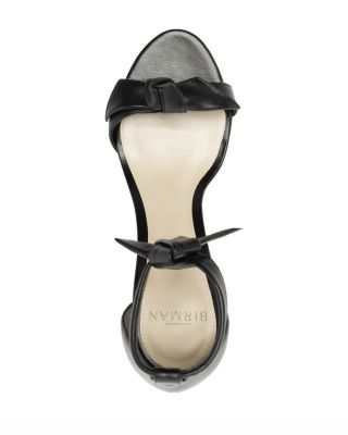 Women's Clarita Leather Bow High Heel Sandals