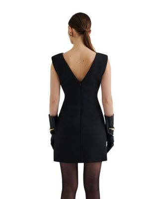 Adelina High Neck Mini Dress