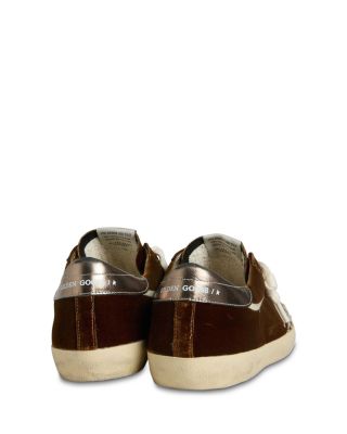 Unisex Super Star Velvet Sneakers