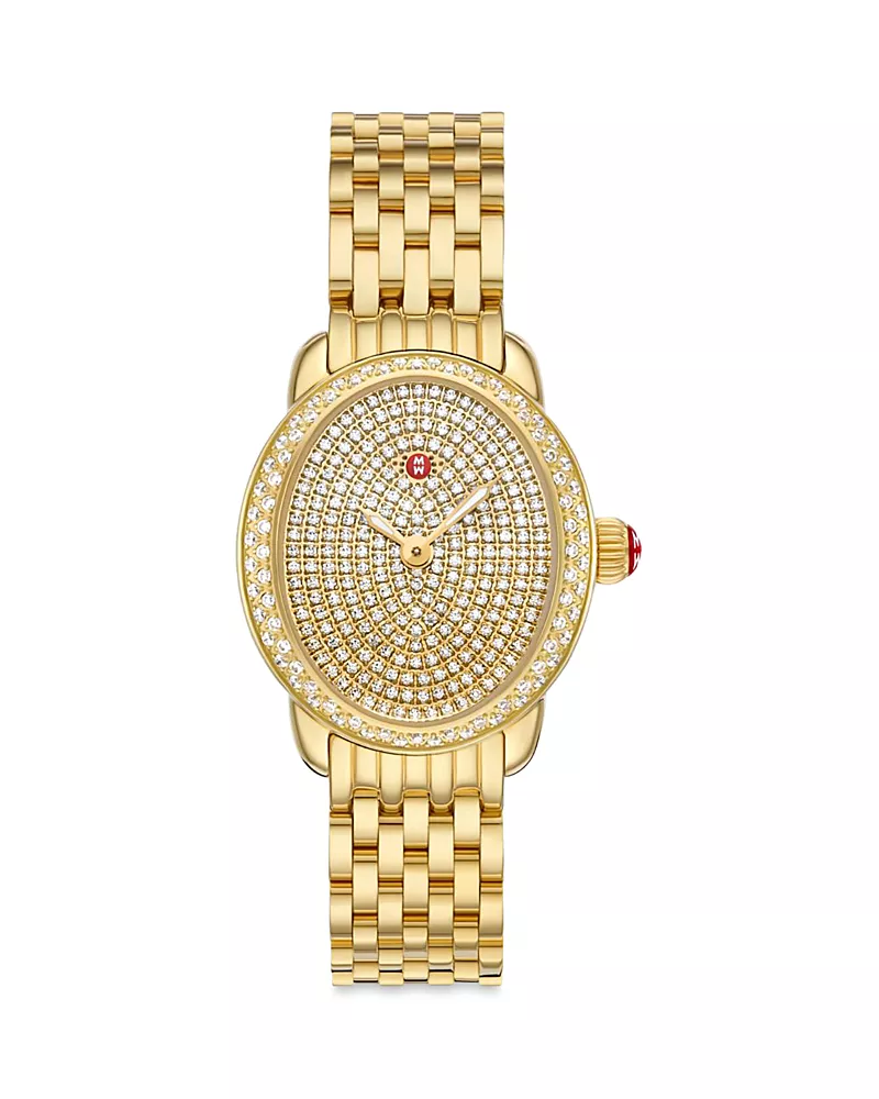 Michele Limited Edition Serein Oval Watch, 24mm x 27mm