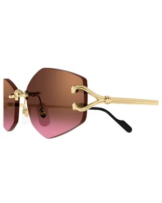 Geometric Sunglasses, 56mm