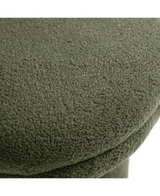  Trina Pillar Base Fabric Ottoman