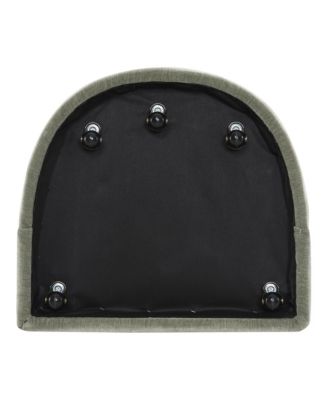  Orion Modern Upholstered Accent Chair with Casters