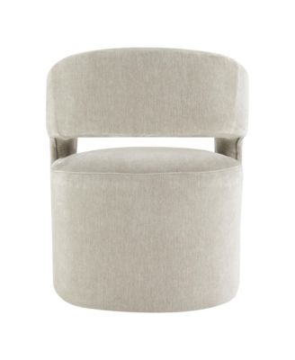 Orion Modern Upholstered Accent Chair with Casters