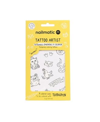 Kawai Temporary Tattoo for Kids - 5-7 Years