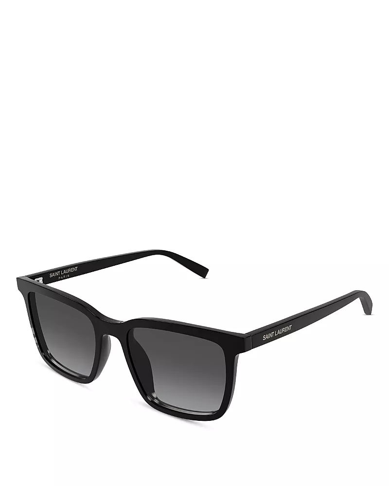 Saint Laurent Squared Sunglasses, 54mm