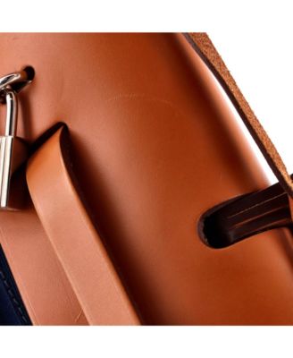 31 Herbag Zip Leather and Toile