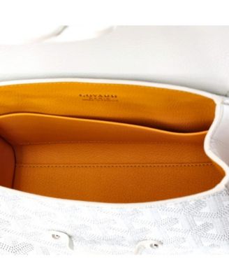  Mini Saigon Top Handle Bag Coated Canvas with Leather