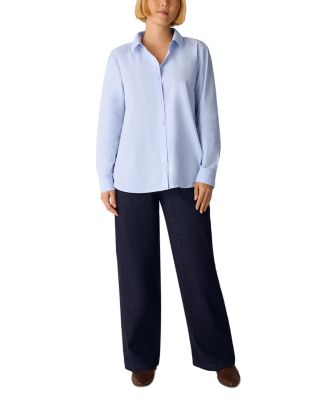 Cotton Poplin Classic Collar Shirt