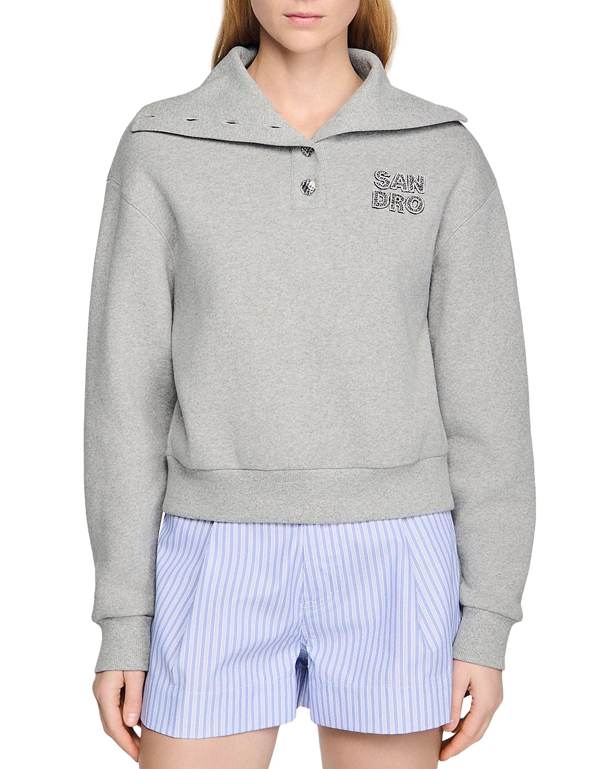Sandro Fleece Sweatshirt