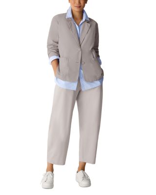 Light Cotton Nylon Easy Blazer