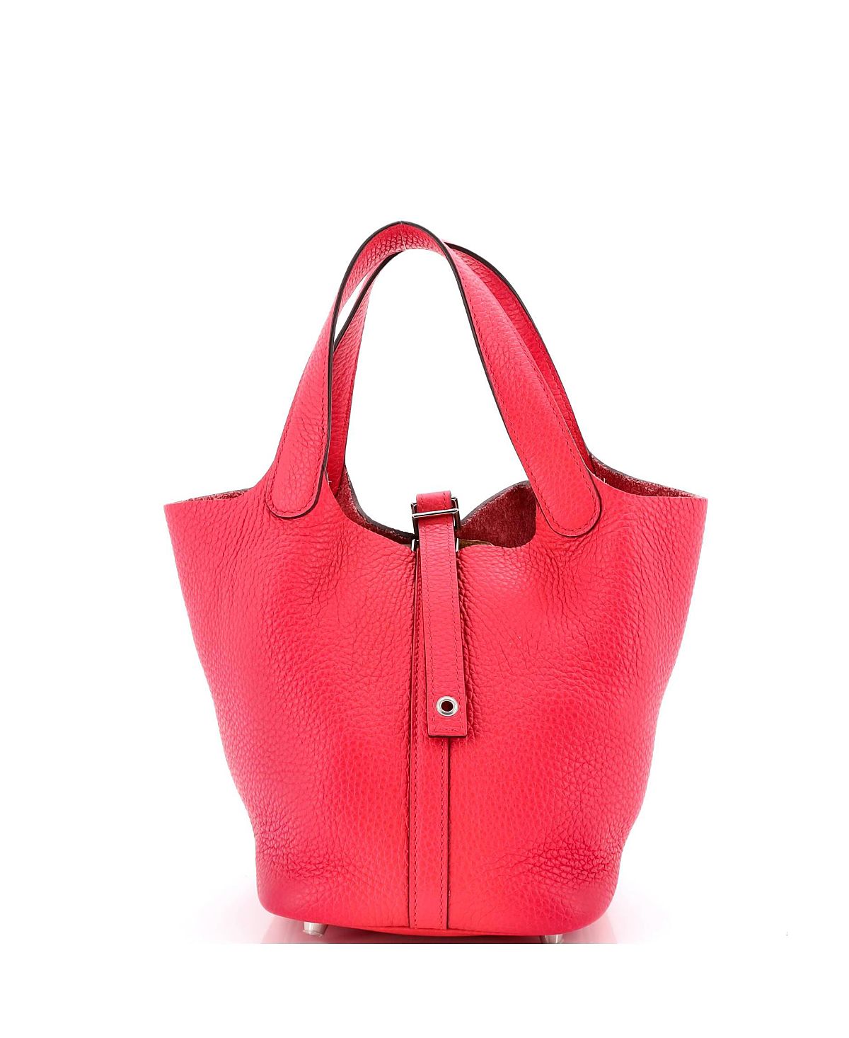 Pre-Owned HERMES Pm Picotin Lock Bag Clemence
