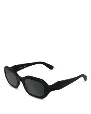 Rouseau Rectangular Sunglasses, 52mm