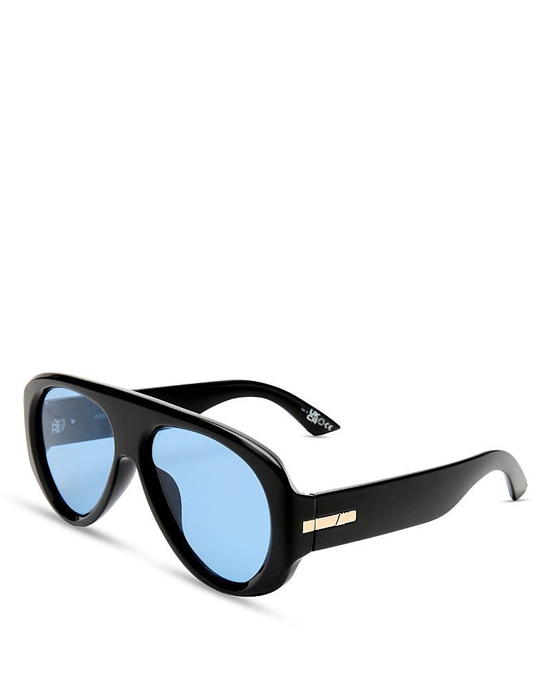 Le Specs Dream Boat Aviator Sunglasses, 57mm