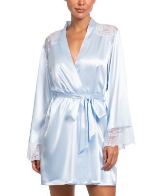 Satin Wrapper Robe