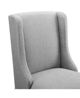  Baron Upholstered Fabric Counter Stool, Set of 2