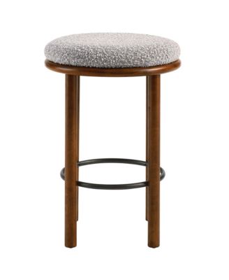 Fable Boucle Fabric Counter Stools Set of 2