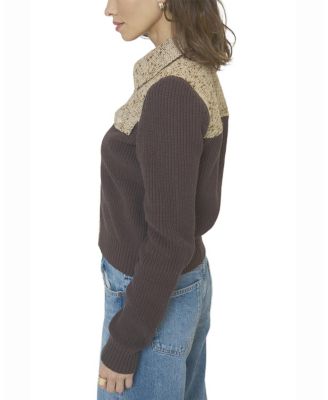 Women's Halsey Tweed and Sweater Jacket