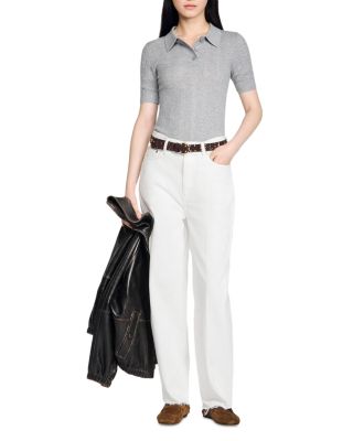 Pointelle Knit Sweater