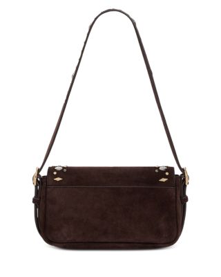 Le Mambo Janys Studded Suede Bag